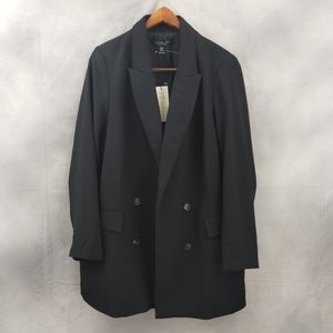 NEW Rachel Zoe Double Breasted Open Front Blazer
